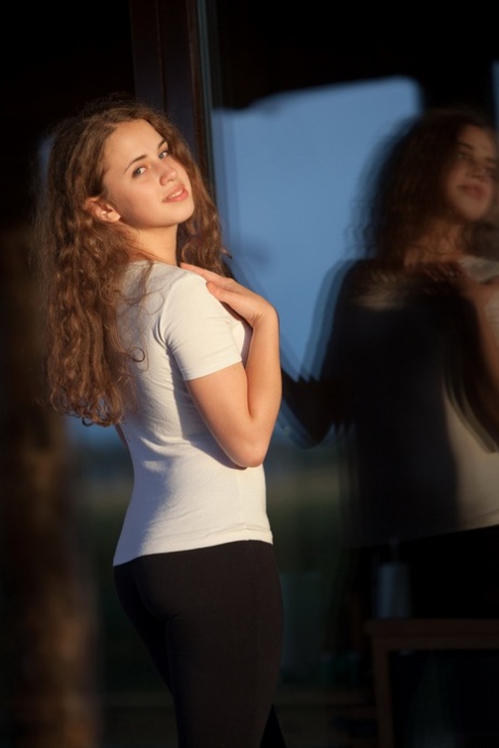 curly hair interracial pornographic image